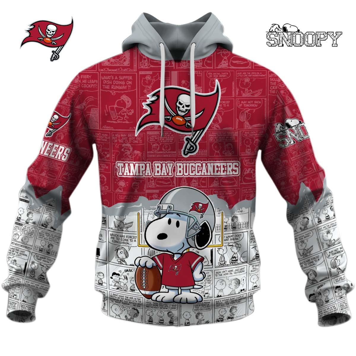 Tampa Bay Buccaneers Snoopy Design