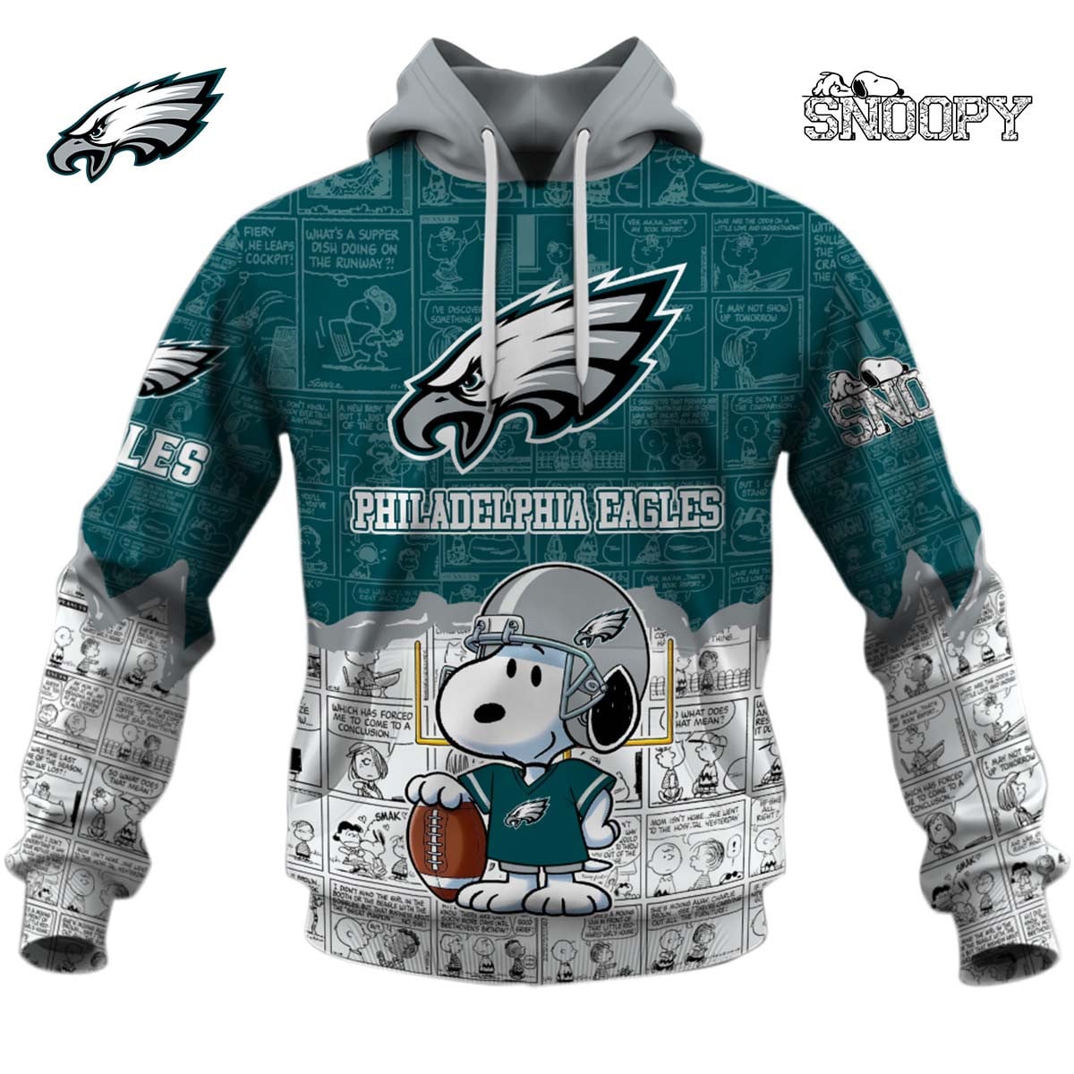 Philadelphia Eagles Snoopy Design