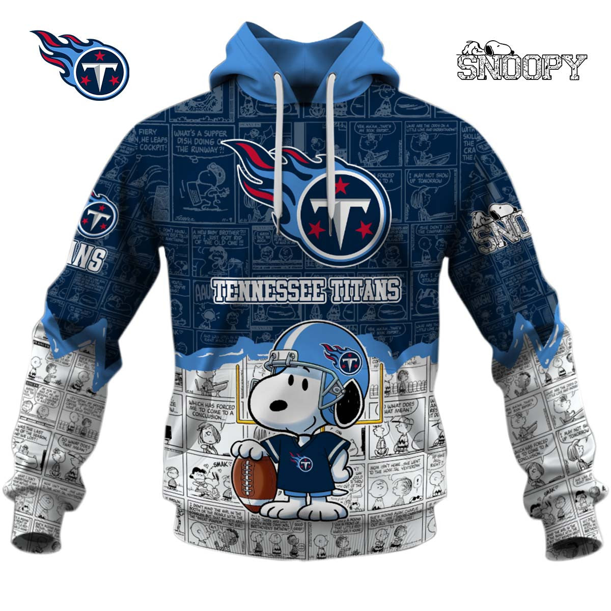 Tennessee Titans Snoopy Design