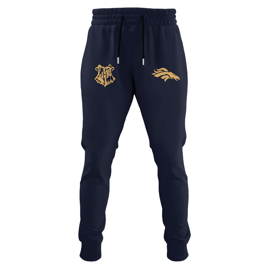 Unisex DEN Broncos x Hogwarts Enchanted Crossover Hoodie